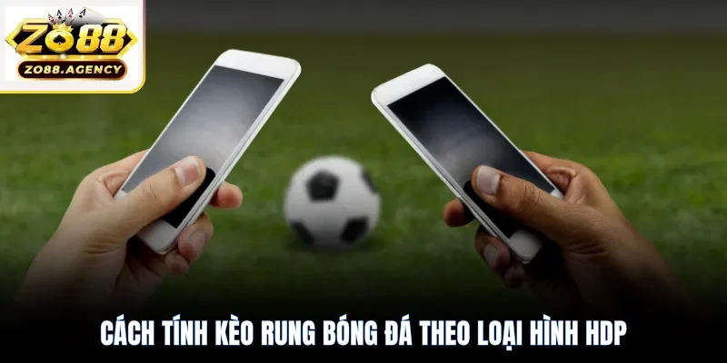 Cách tính kèo rung bóng đá theo loại hình HDP