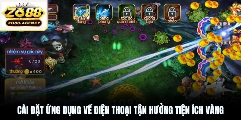 Cài đặt ứng dụng về điện thoại tận hưởng tiện ích vàng