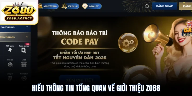 Hiểu thông tin tổng quan về giới thiệu Zo88