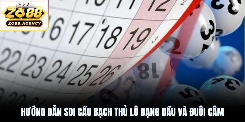 Hướng dẫn soi cầu bạch thủ lô dạng đầu và đuôi câm